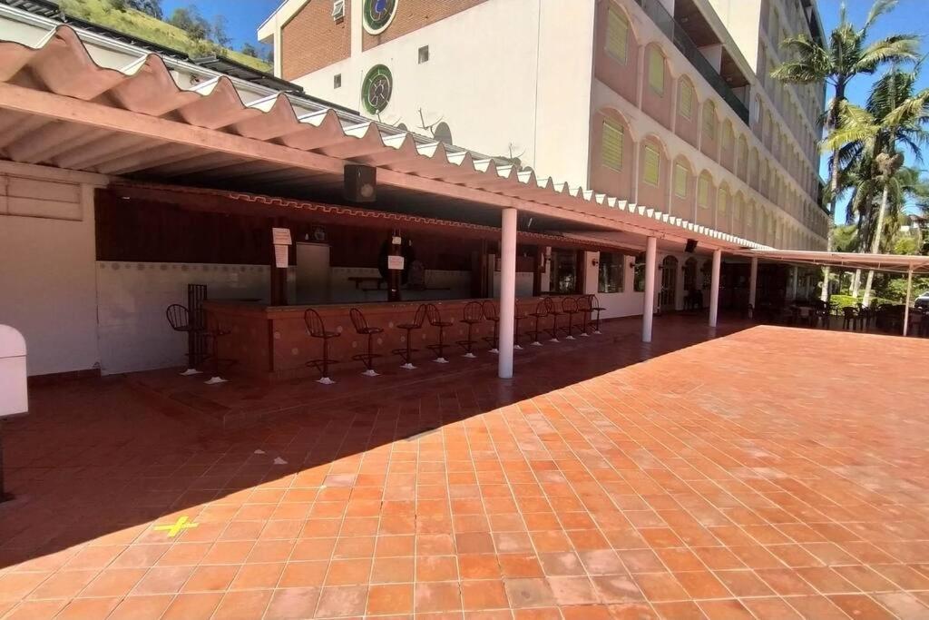 Lindo Flat em Águas de Lindoia Exterior foto